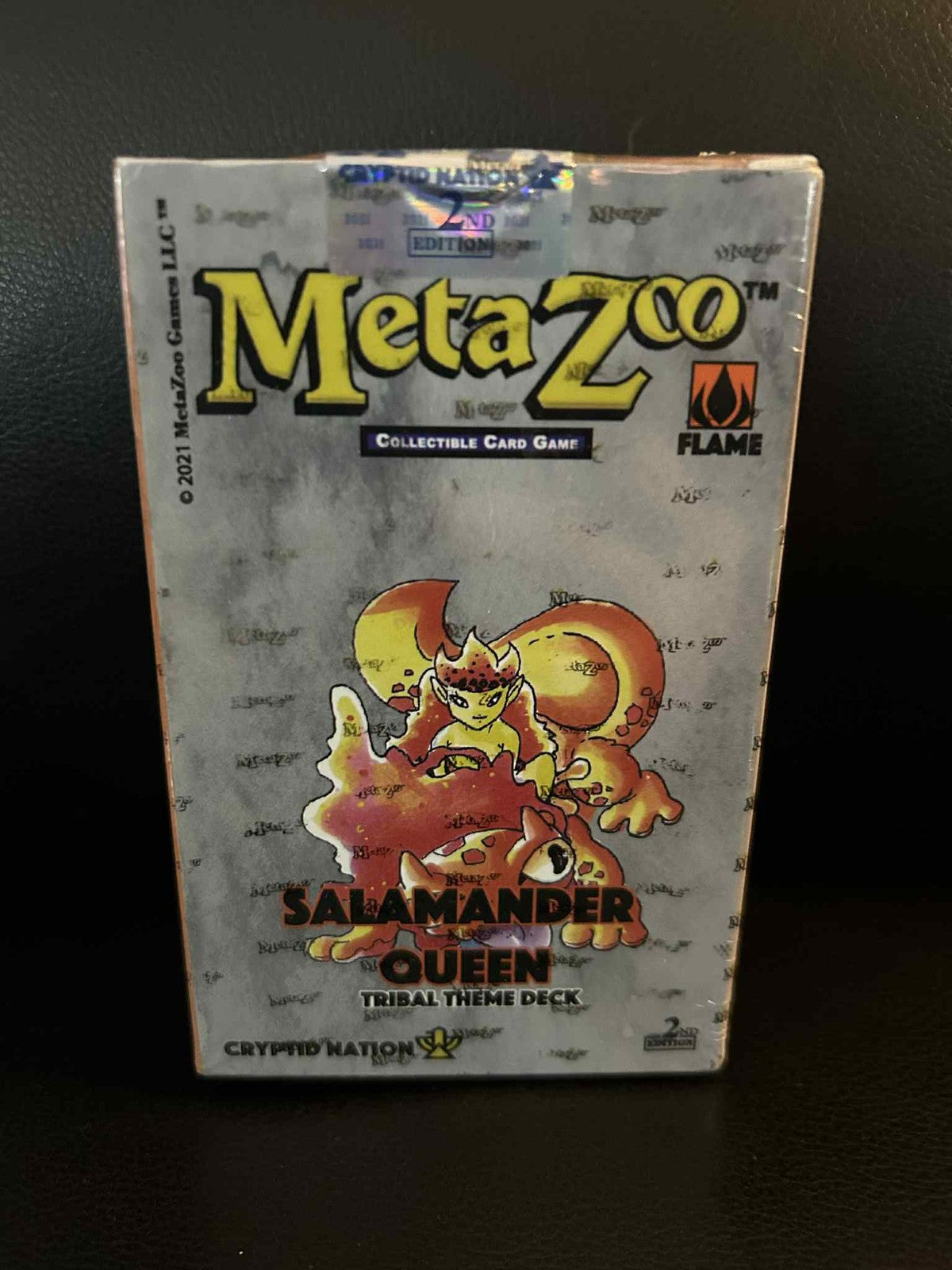 Salamander Queen Flame Tribal Theme Deck MetaZoo Brand New Sealed