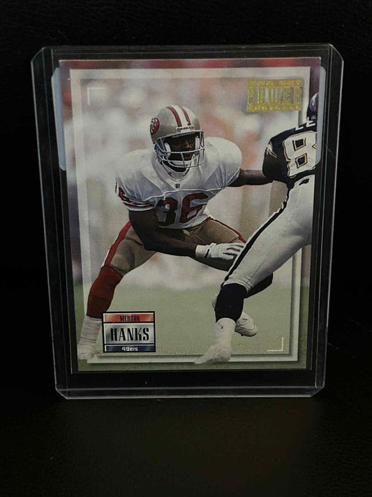 Merton Hanks [Gold] #136 | 1993 Pro Set Power Football
