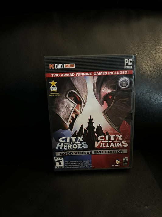 City of Heroes: Good Versus Evil Edition (PC, 2007) Video Game