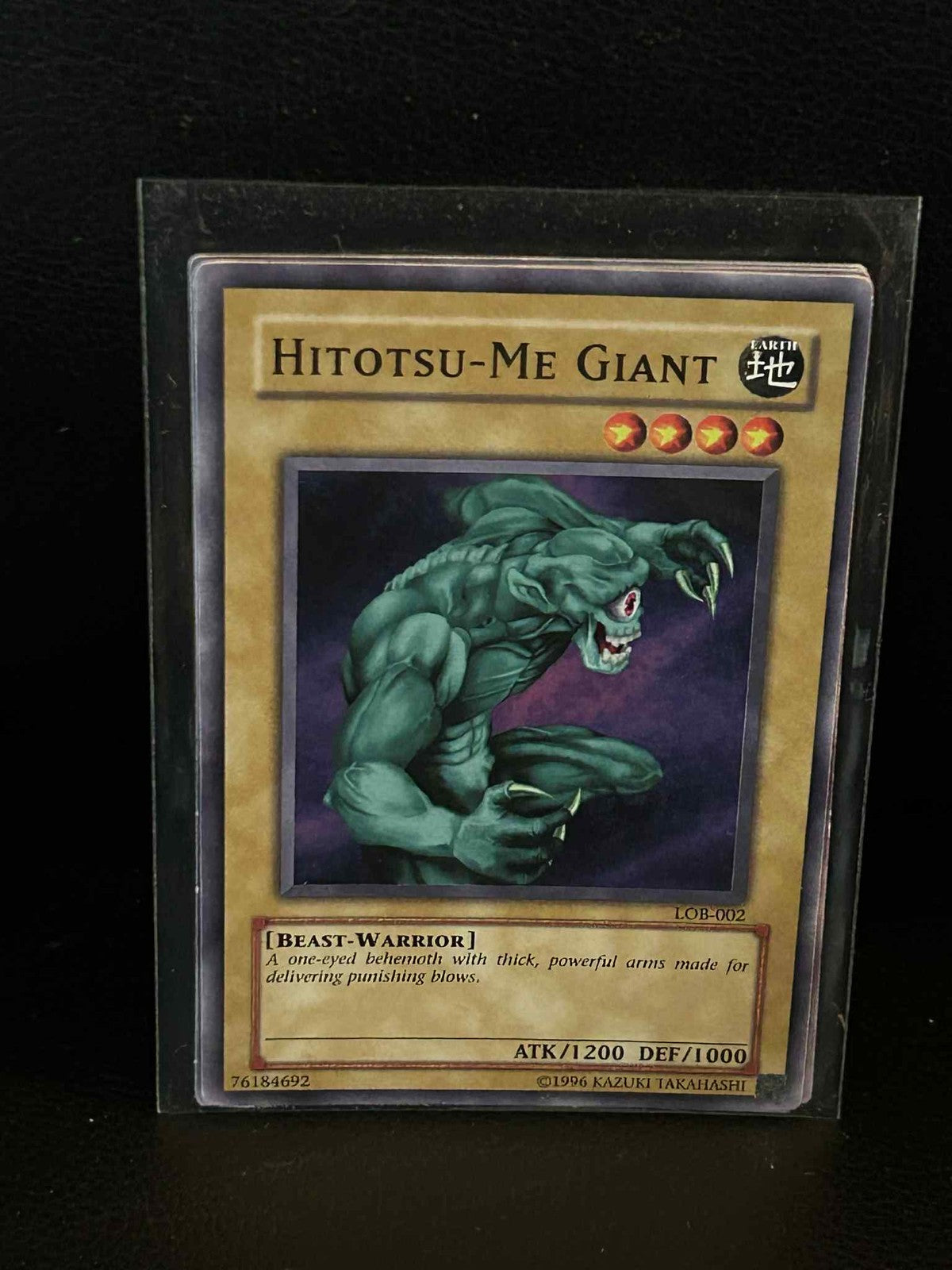 Hitotsu-Me Giant - LOB-002 - Common - Unlimited Edition Legend of Blue Eyes Whit