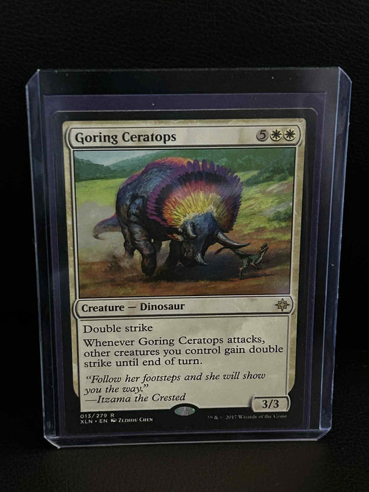Goring Ceratops Ixalan Magic: The Gathering