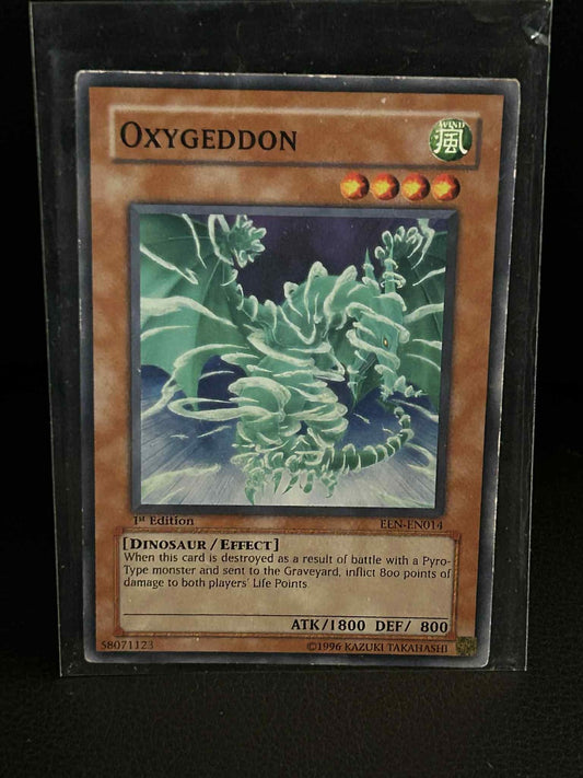 Oxygeddon - EEN-EN014 - Common - 1st Edition Elemental Energy Yu-Gi-Oh! Moderate