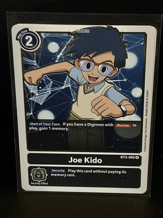 Joe Kido - BT3-095 - R Release Special Booster Ver.1.5 Digimon Lightly Played