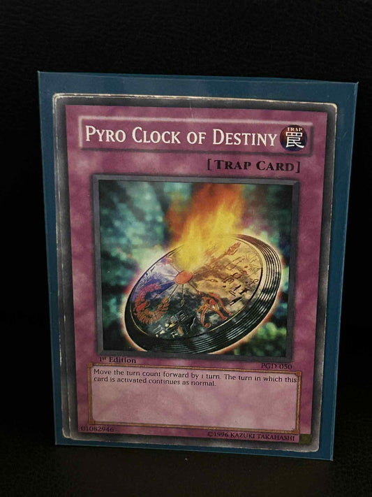 Pyro Clock of Destiny - PGD-050 - Common - 1st Edition Pharaonic Guardian Yu-Gi-
