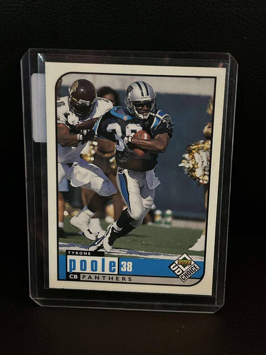Tyrone Poole #29 | 1998 Upper Deck UD Choice Football