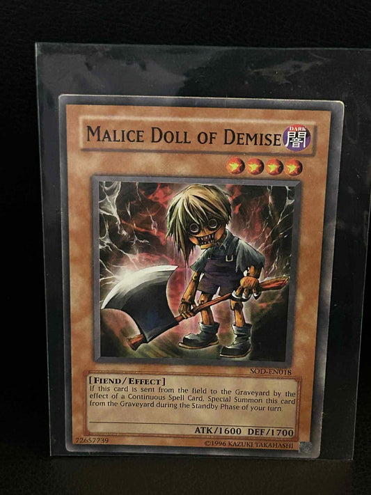 Malice Doll of Demise - SOD-EN018 - Common - Unlimited Edition Soul of the Dueli