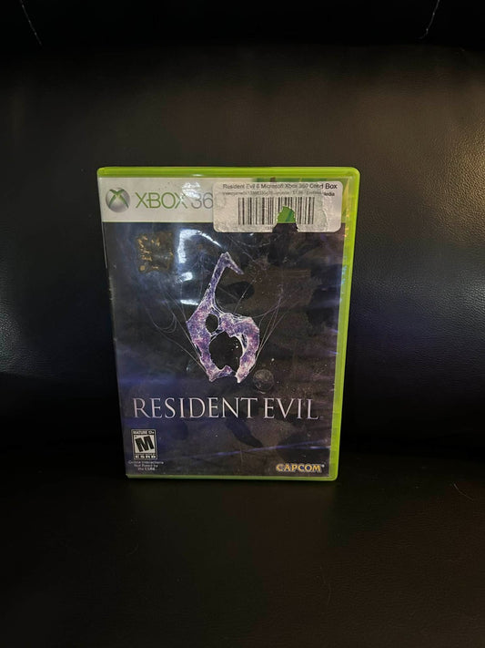 Resident Evil 6 (Microsoft Xbox 360, 2012) Video Game