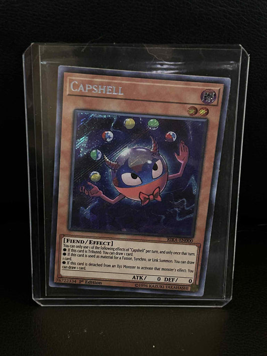 Capshell - RIRA-EN000 - Secret Rare - 1st Edition Rising Rampage Yu-Gi-Oh!