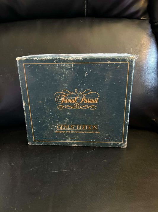 Trivial Pursuit Subsidiary Card Set Genus Edition 1984 Board Game