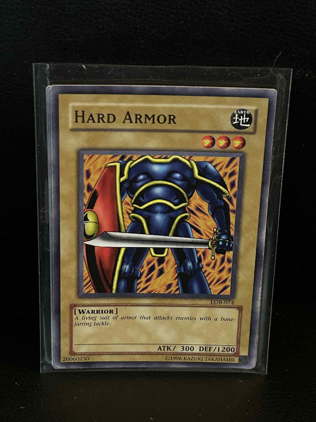 Hard Armor - LOB-074 - Common - Unlimited Edition Legend of Blue Eyes White Drag