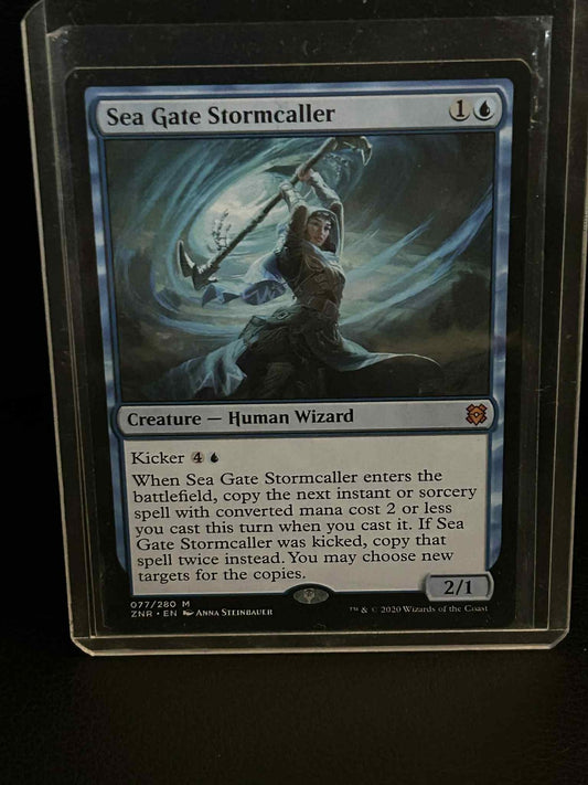 Sea Gate Stormcaller Zendikar Rising Magic: the Gathering Lightly Played, Englis