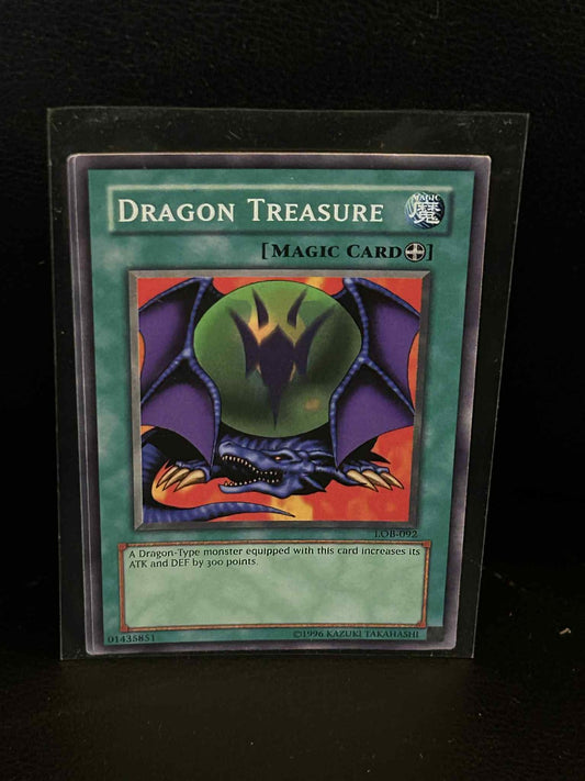 Dragon Treasure - LOB-092 - Common - Unlimited Edition Legend of Blue Eyes White