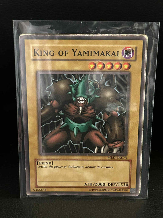 King of Yamimakai - MRD-074 - Common - Unlimited Edition Metal Raiders Yu-Gi-Oh!