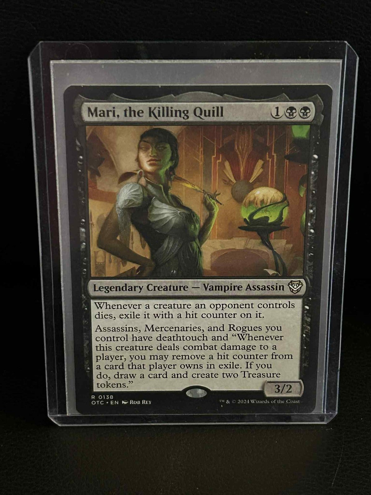 Mari, the Killing Quill Commander: Streets of New Capenna Magic: the Gathering L