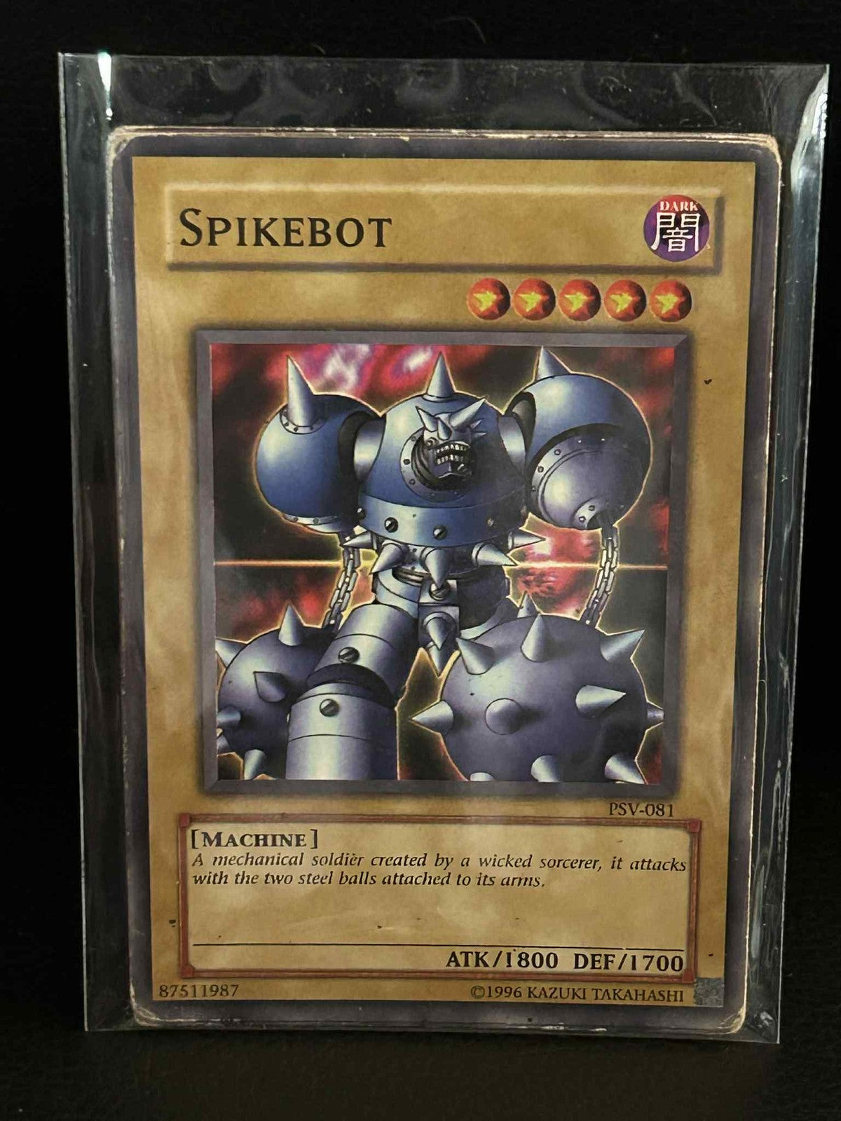 Spikebot - PSV-081 - Common - Unlimited Edition Pharaoh's Servant Yu-Gi-Oh!