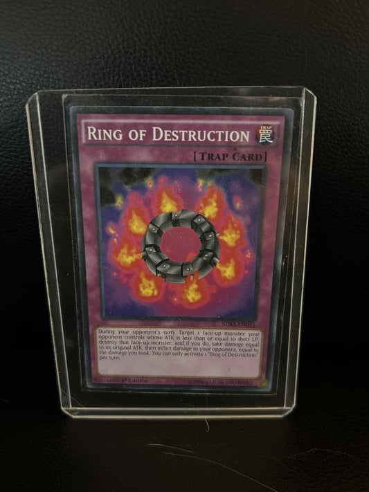 Ring of Destruction - SDKS-EN033 - Common - 1st Edition Structure Deck: Seto Kai