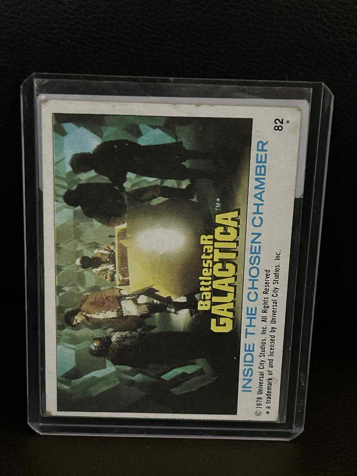 Inside the Chosen Chamber #82 1978 Topps Battlestar Galactica Moderately Played Trading Card