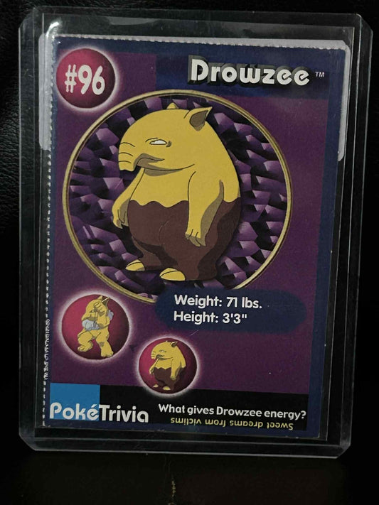 Drowzee #7 Collectible Movie Scene Pokemon Moderately Played