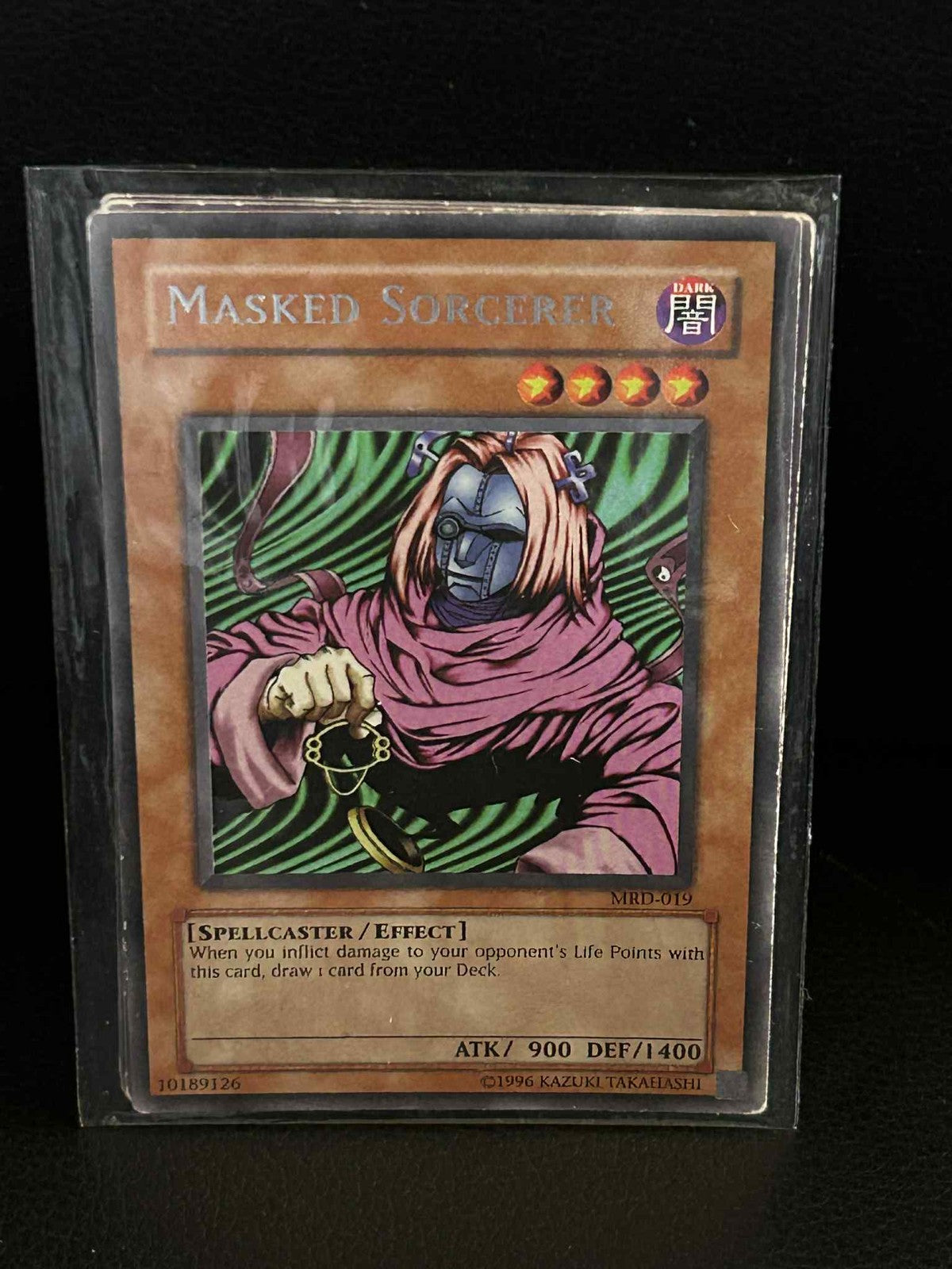 Masked Sorcerer - MRD-019 - Rare - Unlimited Edition Metal Raiders Yu-Gi-Oh! Mod