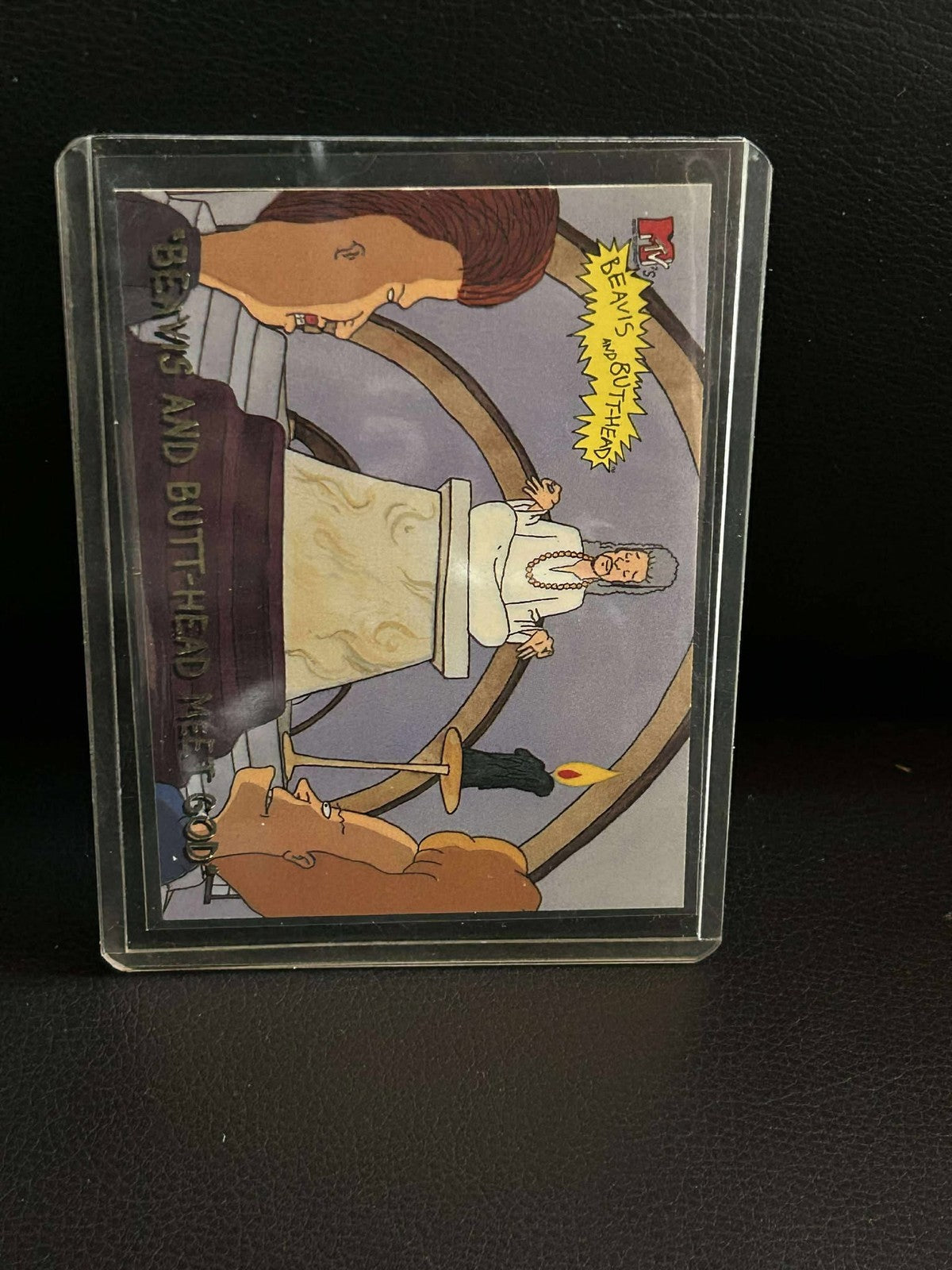 Meet God [#1069] 1994 Fleer Ultra Beavis & Butt-Head Leicht Bespielte Sammelkarte