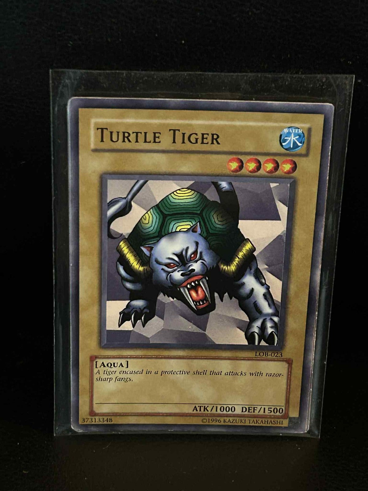 Turtle Tiger - LOB-023 - Common - Unlimited Edition Legend of Blue Eyes White Dr