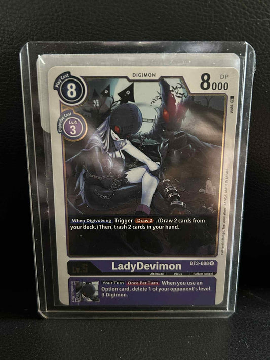 LadyDevimon - BT3-088 - R Release Special Booster Ver.1.5 Digimon Lightly Played