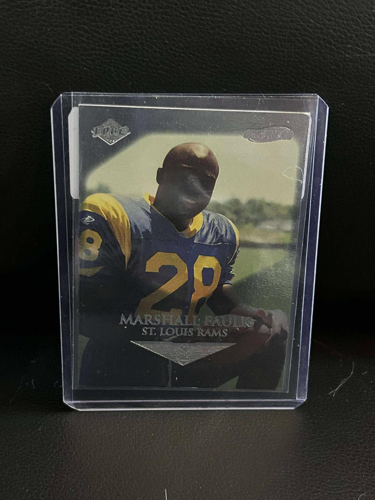 Marshall Faulk [Galvanized] #121 | 1999 Collector's Edge 1st Place Football