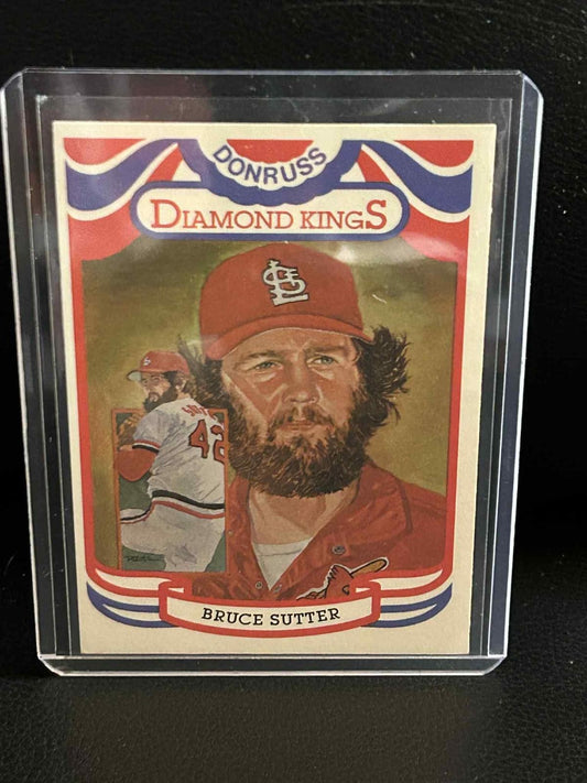 Bruce Sutter [Diamond Kings Steele] #13 | 1984 Donruss 1984 Donruss Baseball Mod
