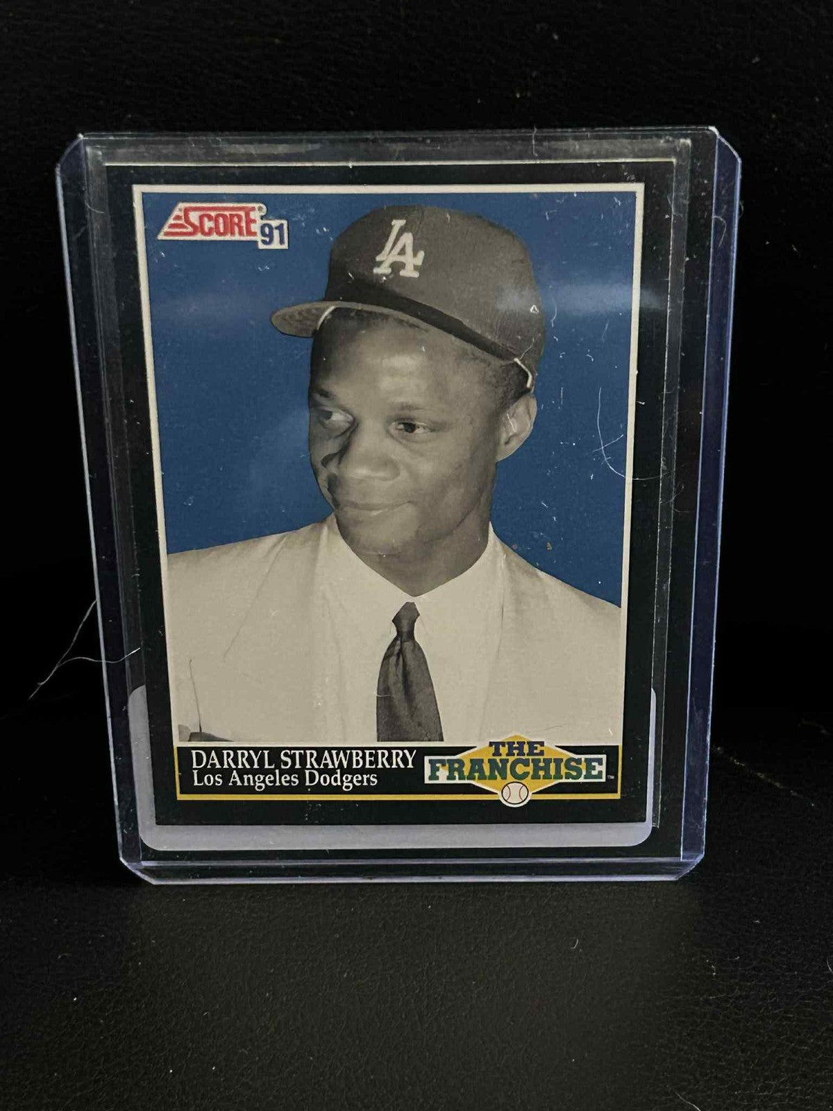 Darryl Strawberry #864 1991 Score Baseball Moderately Played