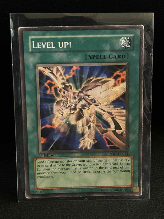 Level Up! - SOD-EN041 - Common - 1st Edition Soul of the Duelist Yu-Gi-Oh! Moder