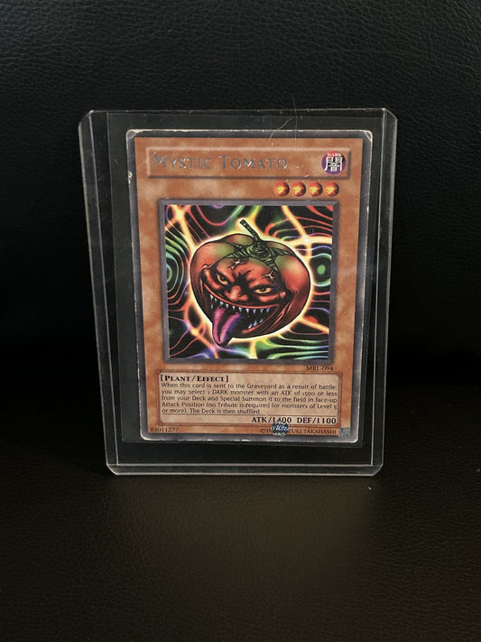 Mystic Tomato - MRL-094 - Rare - Unlimited Edition Magic Ruler Yu-Gi-Oh! Heavily