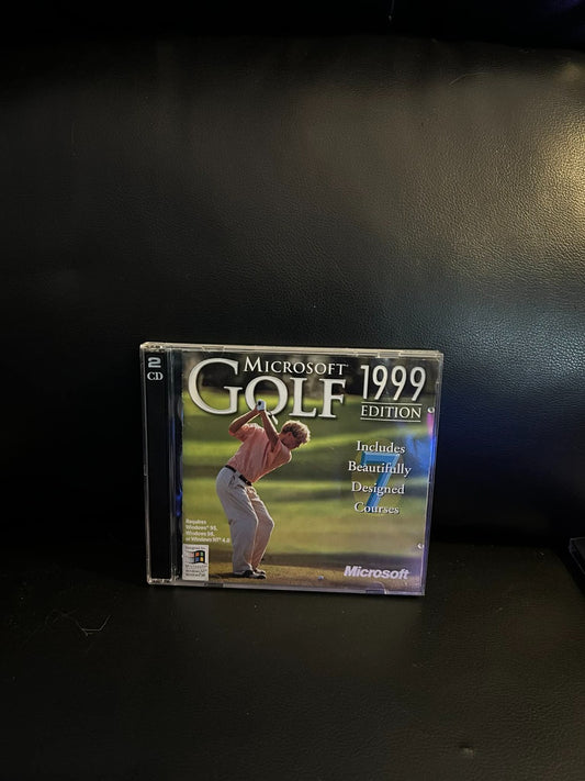 Microsoft Golf 1999 Edition (PC, 1999) Video Game