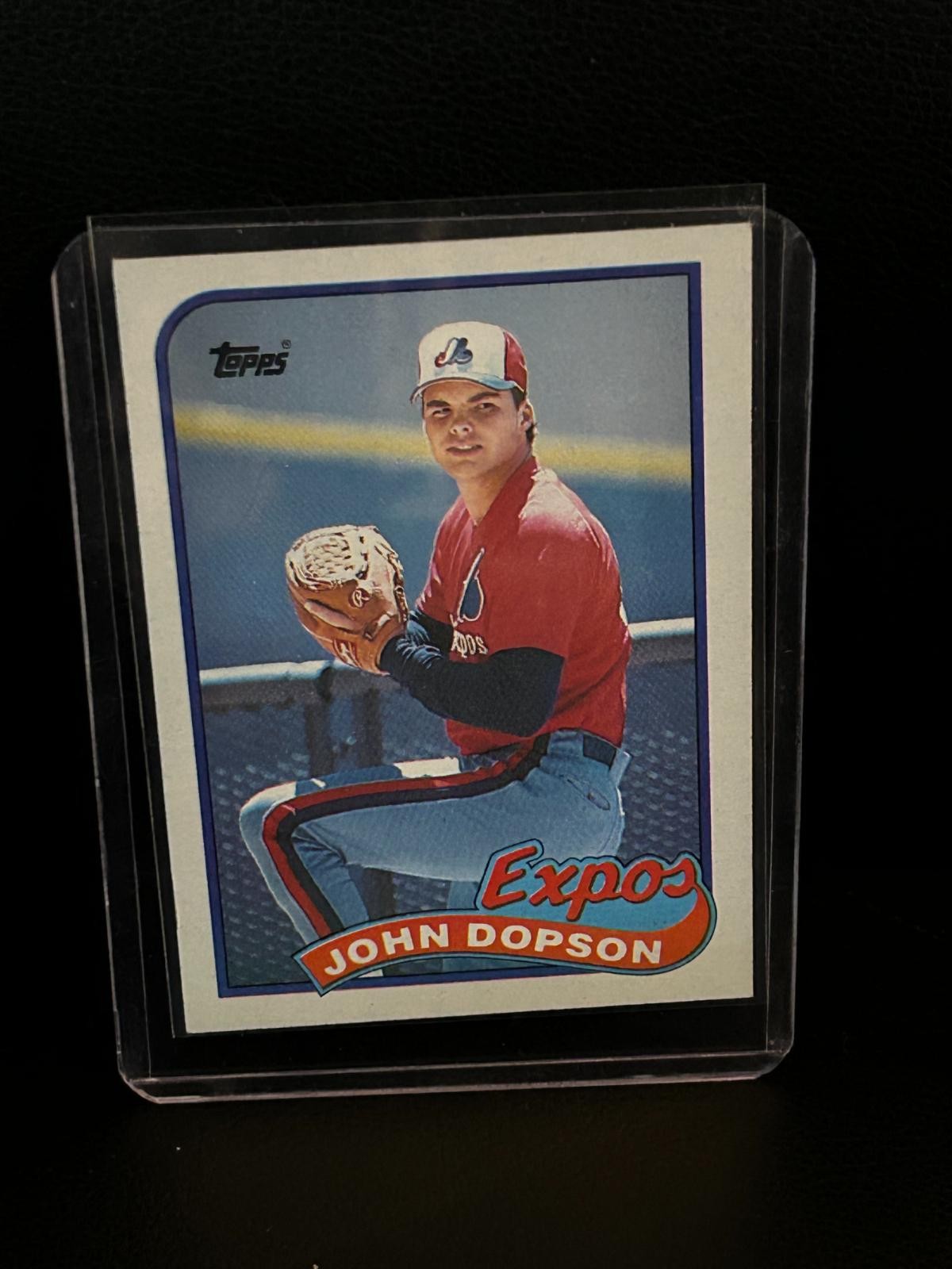 John Dopson #251 1989 Topps Baseball Moderately Played