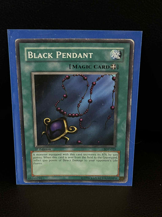 Black Pendant - SDP-025 - Common - 1st Edition Starter Deck: Pegasus Yu-Gi-Oh!