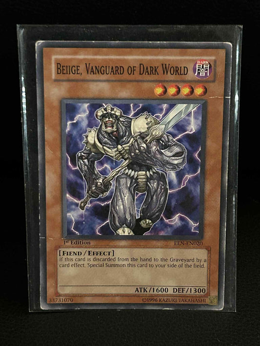 Beiige, Vanguard of Dark World - EEN-EN020 - Common - 1st Edition Elemental Ener