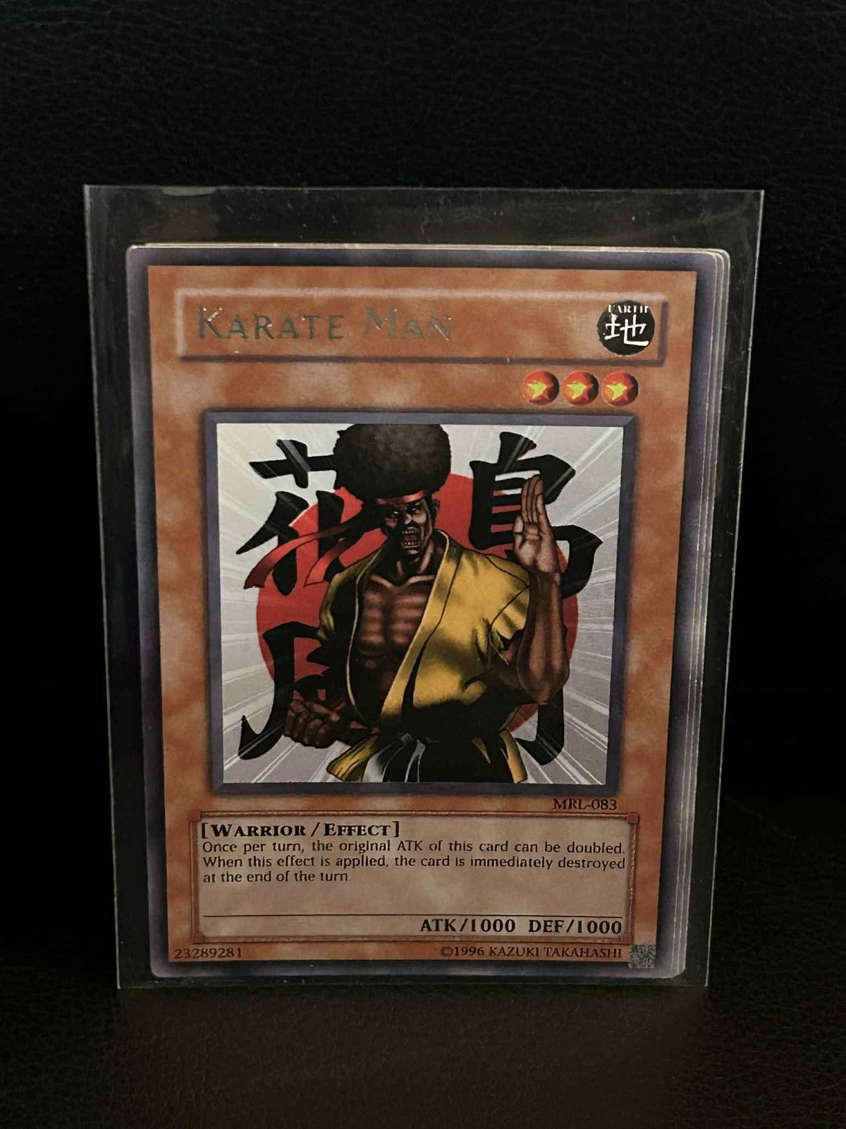 Karate Man - MRL-083 - Rare - Unlimited Edition Magic Ruler Yu-Gi-Oh! Moderately