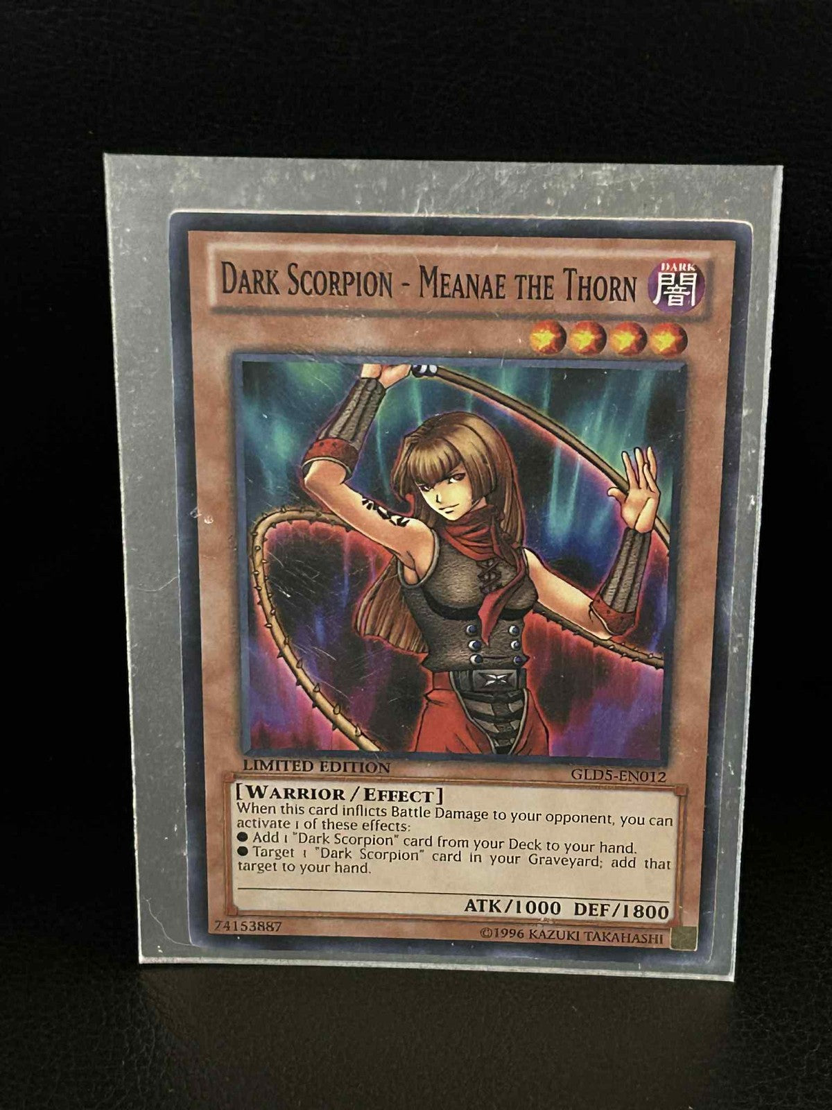 Dark Scorpion - Meanae the Thorn - GLD5-EN012 - Common - Limited Edition Gold Se