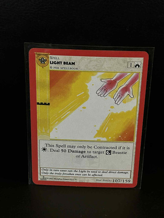 Lightbeam 107/159 - Second Edition Cryptid Nation: Second Edition MetaZoo Lightl