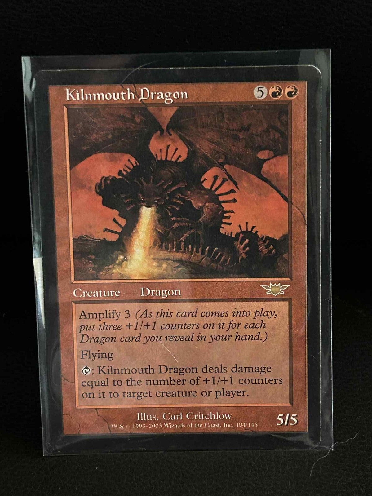 Kilnmouth Dragon Legions Magic: The Gathering Lightly Played, English