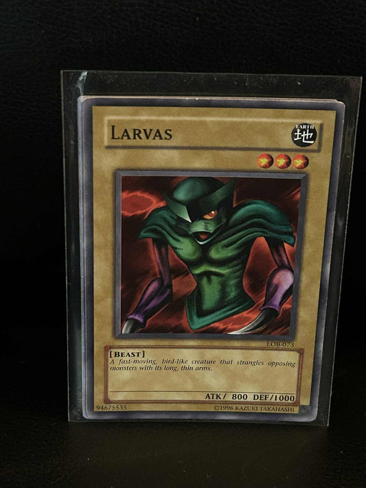 Larvas - LOB-073 - Common - Unlimited Edition Legend of Blue Eyes White Dragon Y