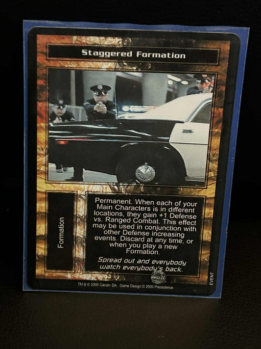 Staggered Formation Base Set Terminator Light Play