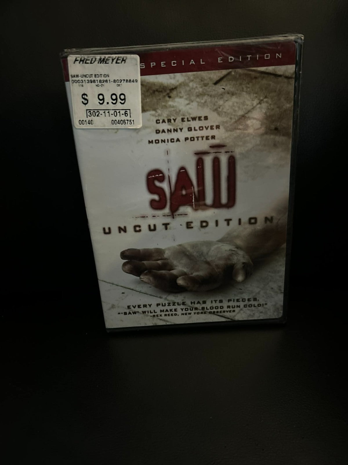 Saw (DVD, 2004) Versiegelter Film Fernsehsendung