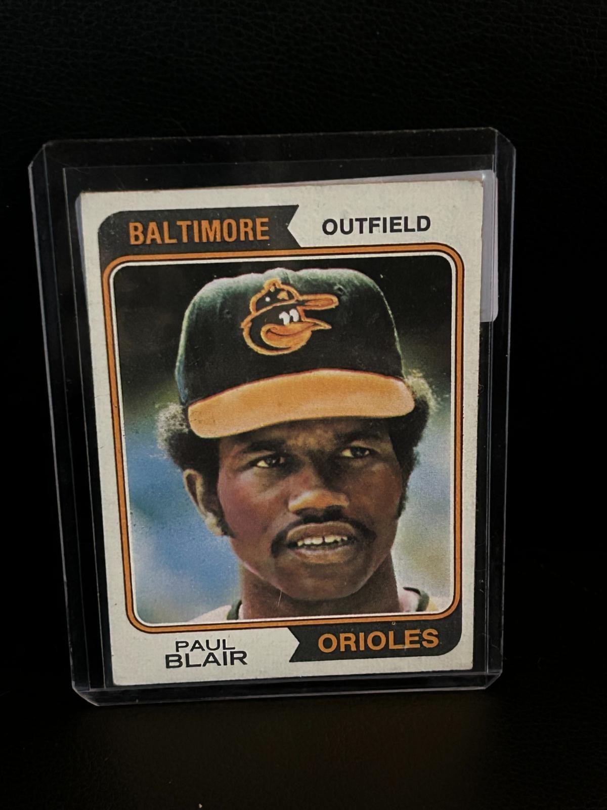 Paul Blair #92 1974 Topps Baseball Moderately Played
