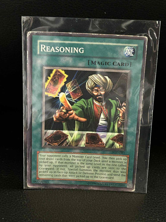 Reasoning - PGD-081 - Common - Unlimited Edition Pharaonic Guardian Yu-Gi-Oh! He