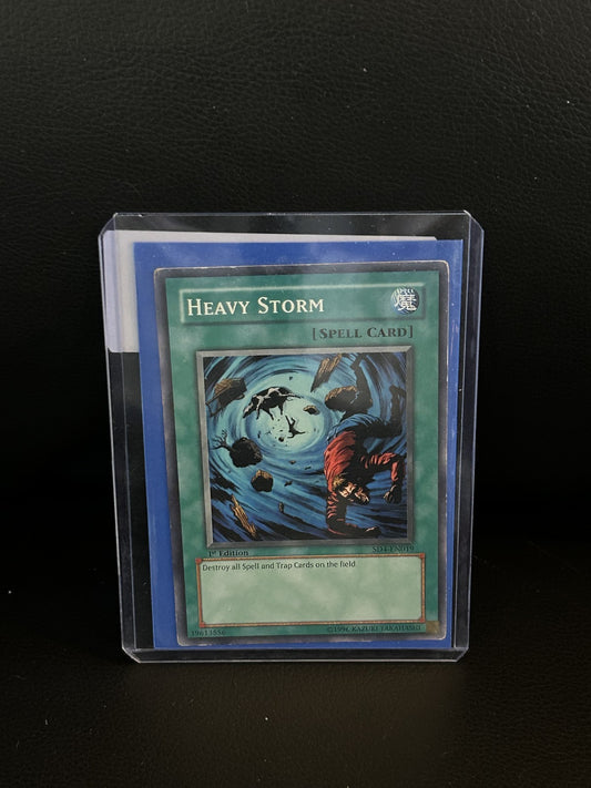 Heavy Storm - SD4-EN019 - Common - 1st Edition Fury from the Deep Yu-Gi-Oh!
