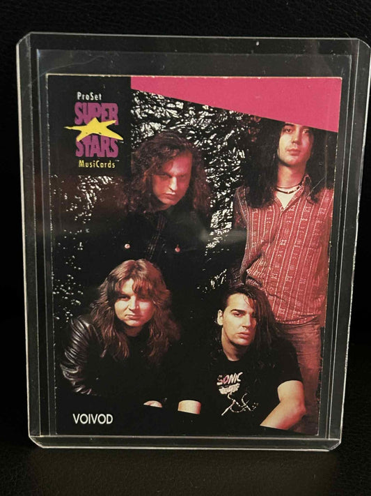 Voivod SuperStars MusiCards [#244] 1991 Pro Set Music Moderately Played