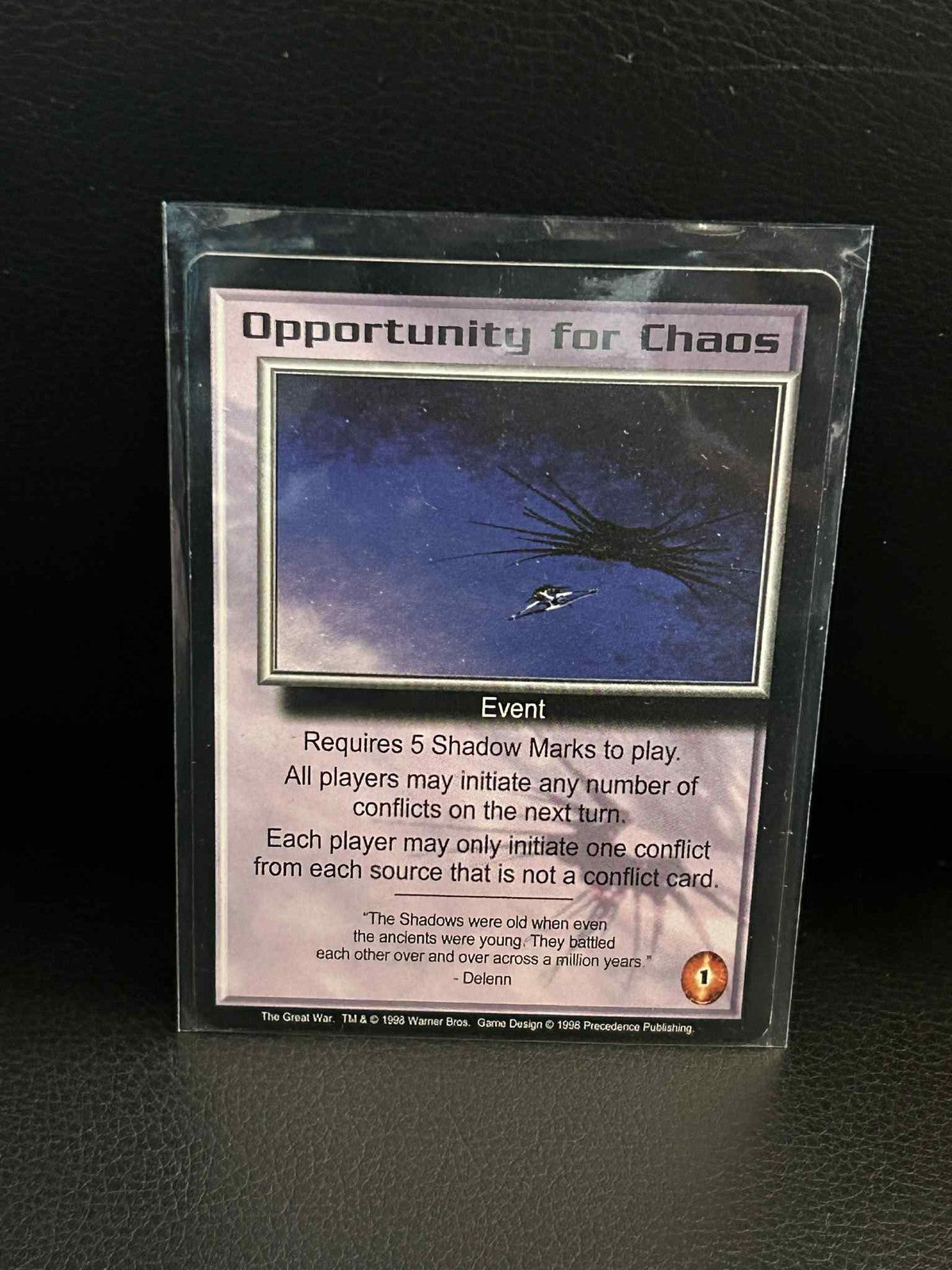 Opportunity for Chaos The Great War Babylon 5 Light Play