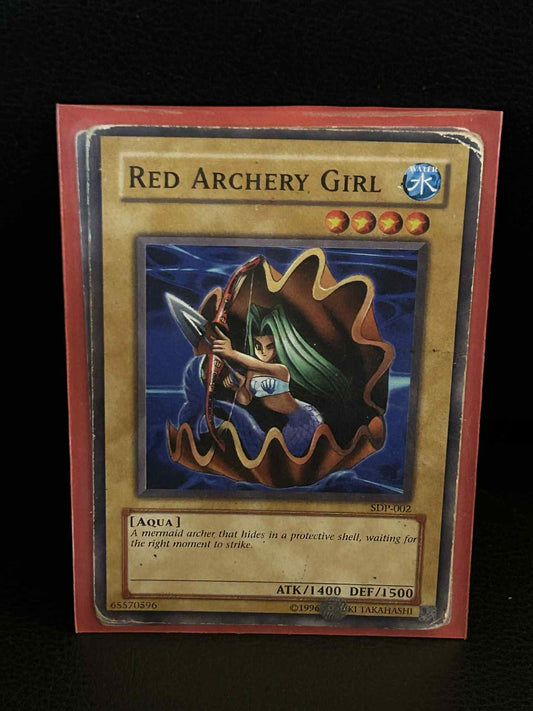 Red Archery Girl - SDP-002 - Common - Unlimited Edition Starter Deck: Pegasus Yu