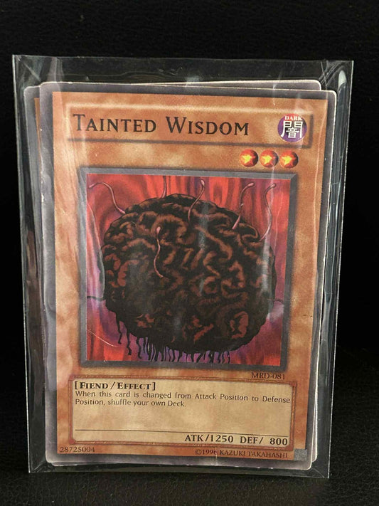 Tainted Wisdom - MRD-081 - Common - Unlimited Edition Metal Raiders Yu-Gi-Oh!