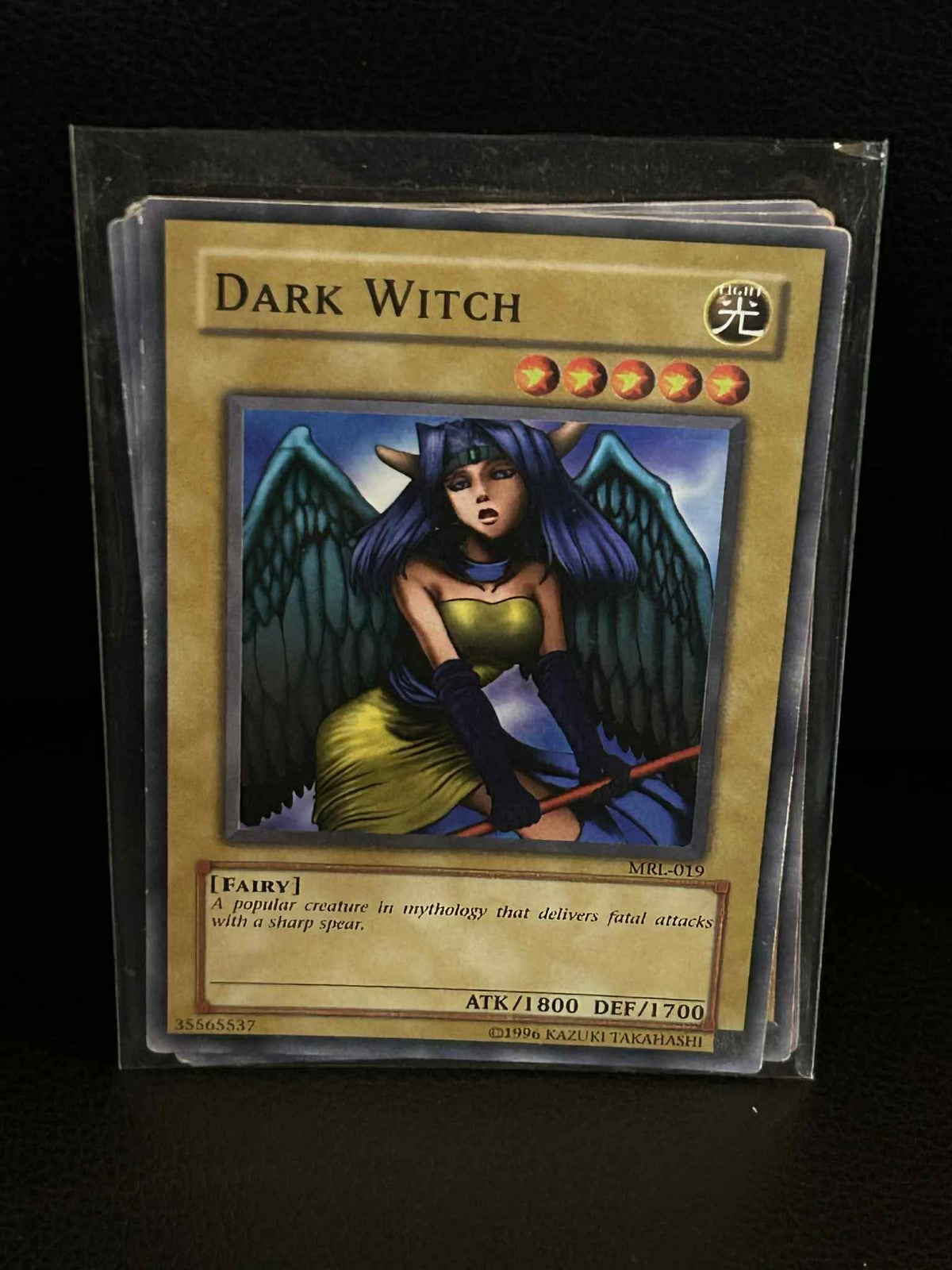Dark Witch - MRL-019 - Common - Unlimited Edition Magic Ruler Yu-Gi-Oh! Moderate